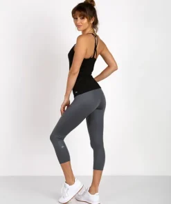 alo Tops>Link Up Bra Tank Black