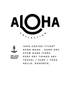Aloha Accessories>Small Tropics Zipper Bag Starburst