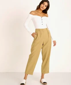 ASTR the Label Pants>Calla Pants Khaki
