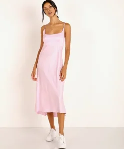 ASTR the Label Dresses>Joan Dress Bubblegum Pink