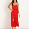 ASTR the Label Dresses>Zion Jumpsuit Fire Red