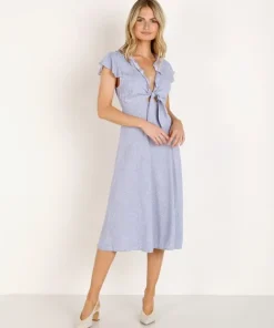 Auguste the Label Dresses>Diamond Rumba Midi Dress Lilac