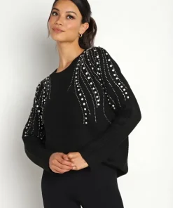 BB Dakota Knits>Drip Too Hard Sweater Black