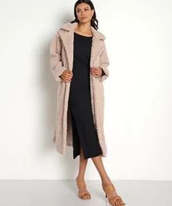 BB Dakota Jackets>Fozzie Coat Light Taupe