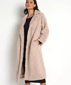BB Dakota Jackets>Fozzie Coat Light Taupe