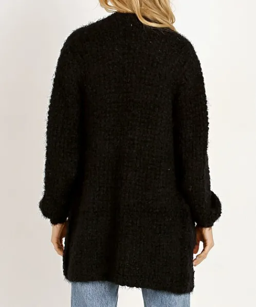 BB Dakota Knits>I've Been Busy Cardigan Black