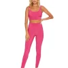 Beach Riot Bottoms>Ayla Legging Fuchsia