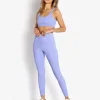 Beach Riot Bottoms>Ayla Legging Periwinkle