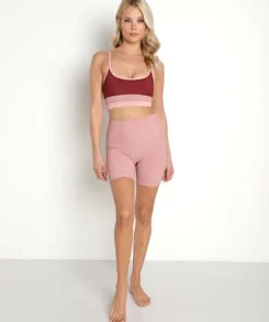 Beach Riot Bottoms>Bike Short Dusty Rose