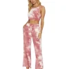 Beach Riot Tops>Caylee Tank Orchid Smoke Tie Dye