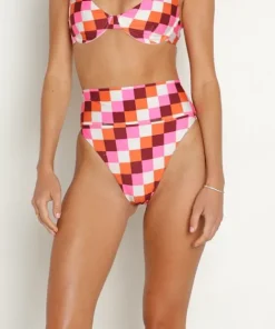 Beach Riot Bikinis>Highway Bottom Sangria Checkers