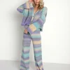 Beach Riot Knits>Judith Cardigan Top Orchid Tint