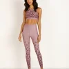 Beach Riot Sports Bras>Levi Top Leopard