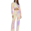Beach Riot Tops>Marley Crop Top Tie Dye