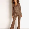 Beach Riot Pants | Pants>Natalie Pant PJ Leopard