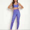 Beach Riot Bottoms>Piper Leggings Wavy Floral