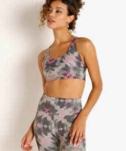 Beach Riot Sports Bras>Rocky Sports Bra Top Four Leaf Clover