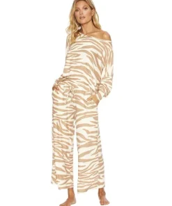 Beach Riot Knits>Sofia Sweater Cloud Cream Zebra