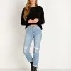 Bella Dahl Knits>Slouchy Sweater Black