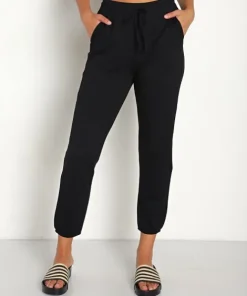 Beyond Yoga Bottoms | Pants>Cozy Fleece Weekend Sweatpant Black