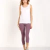 Beyond Yoga Tops>Fine Slub Muscle Tee White