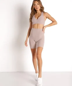 Beyond Yoga Bottoms>Spacedye High Waisted Short Chai