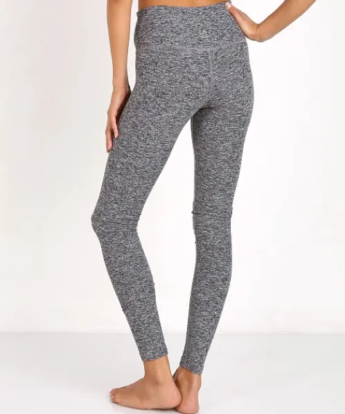 Beyond Yoga Bottoms>Spacedye High Waist Legging Black/White