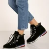 Blondo Boots>Regan Waterproof Boot Black Suede