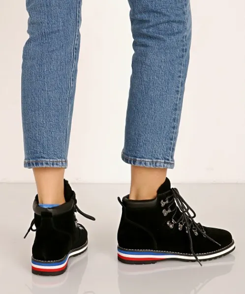 Blondo Boots>Regan Waterproof Boot Black Suede