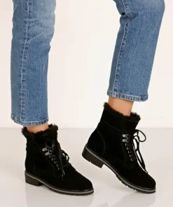 Blondo Boots>Vedette Waterproof Boot Black Suede