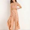 Blue Life Tops>Secret Crush Smocked Top Fantasy Ditsy Petal