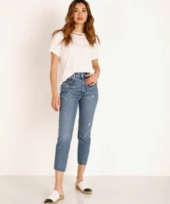 Boyish Pants>The Billy High Waist Ankle Skinny Jean City Lights