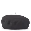 Brixton Accessories>Aubrey Beret Black