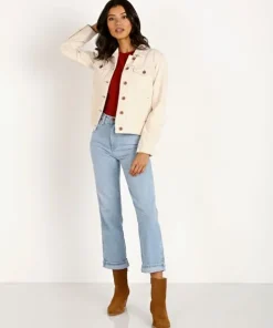 Brixton Jackets>Broadway Jacket Natural
