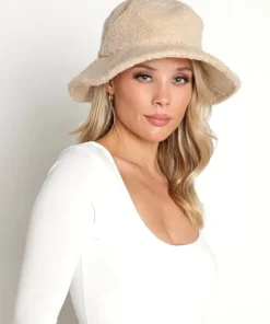 Brixton Accessories>Dylan Bucket Hat Oatmeal