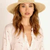 Brixton Accessories>Joanna Visor Tan
