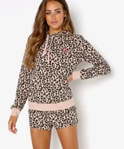 Calvin Klein Sleep Shirts | Knits>Ck One Glisten Sweatshirt Leopard