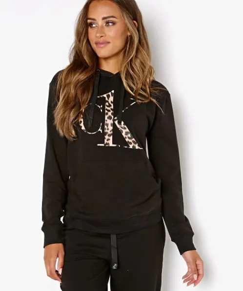 Calvin Klein Sleep Shirts | Knits>Ck One Glisten Sweatshirt Black