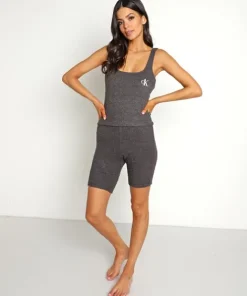 Calvin Klein Tops>Ck One Plush Tank Ashford Grey