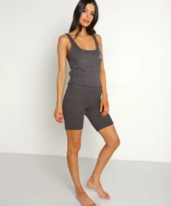 Calvin Klein Shorts>Ck One Plush Sleep Short Ashford Grey