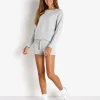 Calvin Klein Sleep Shirts | Knits>Eco Lounge Long Sleeve Sweatshirt Grey Heather