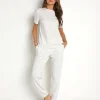 Calvin Klein Pants>Modern Cotton Jogger Snow Heather