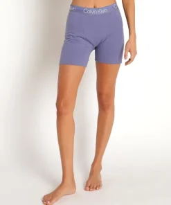 Calvin Klein Shorts>Structure Sleep Shorts Bleached Denim
