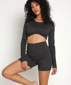 Calvin Klein Knits>Sweater Lounge Long Sleeve Crew Neck
