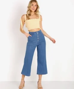 Capulet Tops>Blaire Top Banana