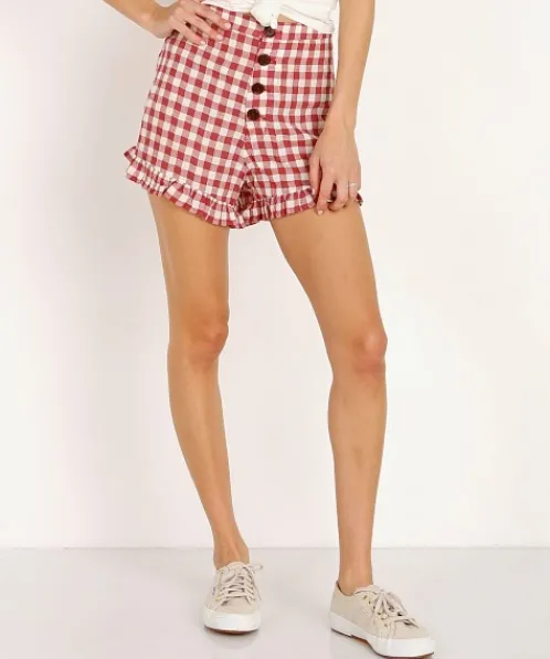 Capulet Shorts>Cecile Short Jam Gingham
