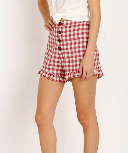 Capulet Shorts>Cecile Short Jam Gingham