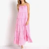 Charlie Holiday Dresses>Senorita Maxi Dress Bubblegum