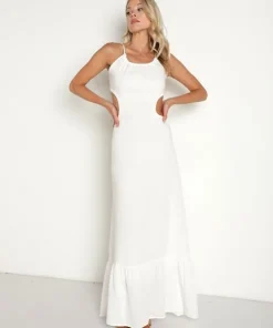 Charlie Holiday Dresses>Tuscany Maxi Dress White