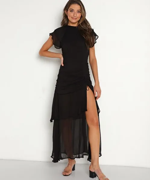 Cleobella Dresses>Cecilia Ankle Dress Black
